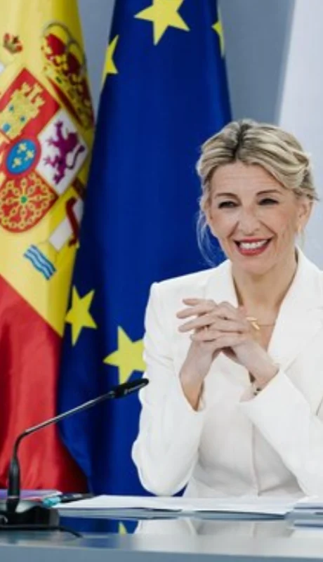 Yolanda Díaz Pérez, ministra de Trabajo y Economía Social de España.