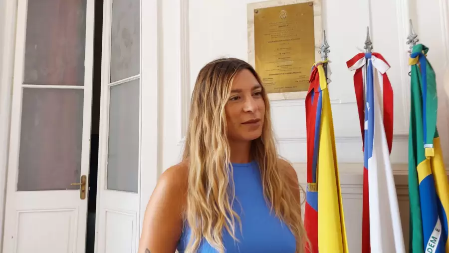 Diputada Giuliana Díaz, presidenta de la Comisión Especial de Género y Erradicación de Trata de Personas.