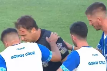 Godoy Cruz repudió la agresión al juez de línea y buscará esclarecer lo sucedido