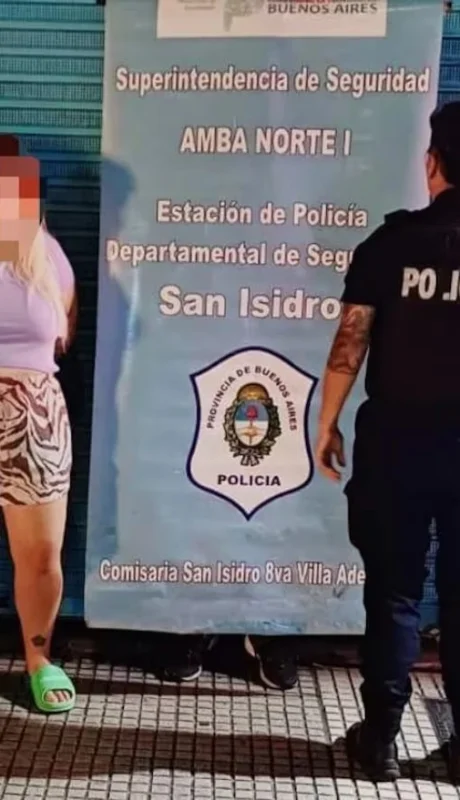 Rial nuevamente detenida este miércoles 5 de febrero a la madrugada.