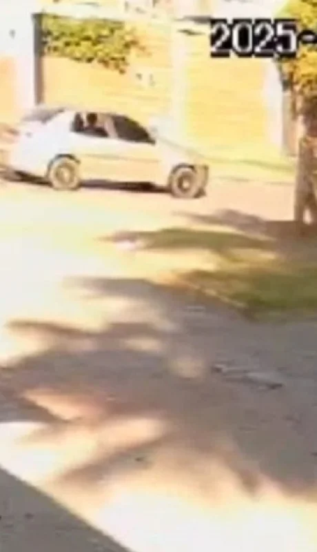 Paloma y Josué/ Cámara de Seguridad