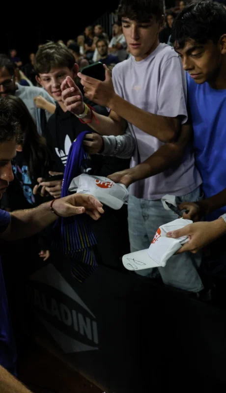 El Peque fue vitoreado por el público rosarino