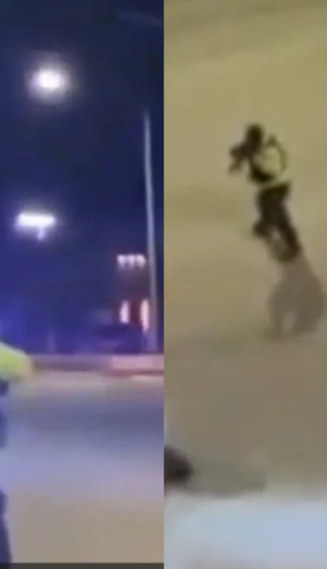 La Policía de Tierra del Fuego utiliza armas de paintball.