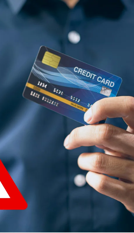 Terjetas de crédito.