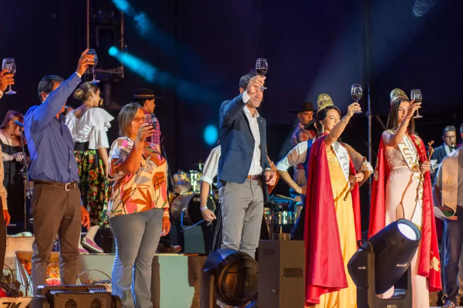 La fiesta en la que se coronó a Naomi se denominó "Vendimia de Inspiración".