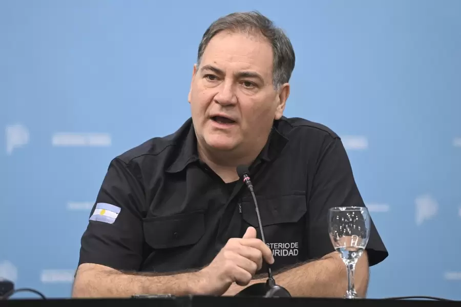 Javier Alonso, ministro de Seguridad de la provincia de Buenos Aires.