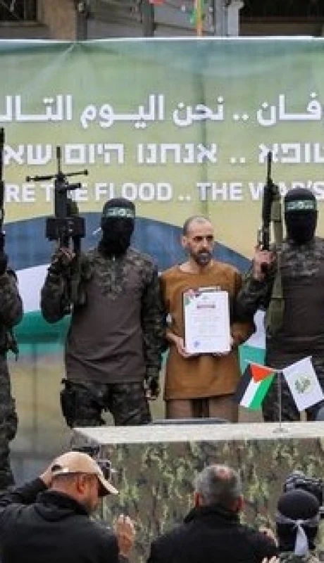 Rehenes liberados por Hamás