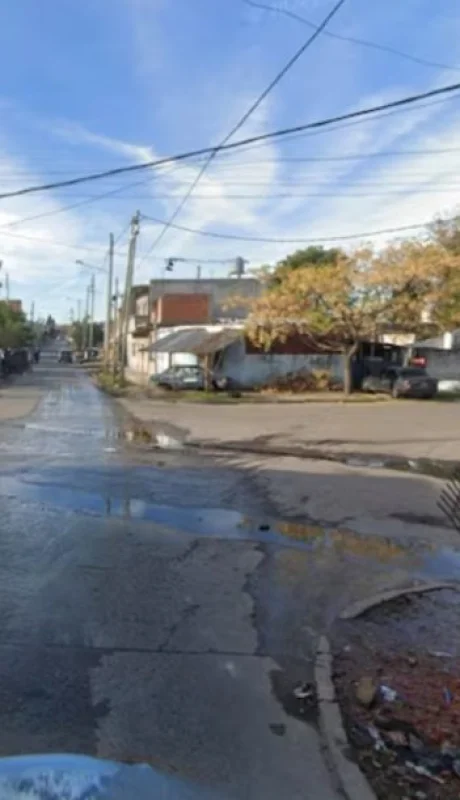 El cruce donde ocurrió el sangriento hecho. (Imagen: captura de pantalla)