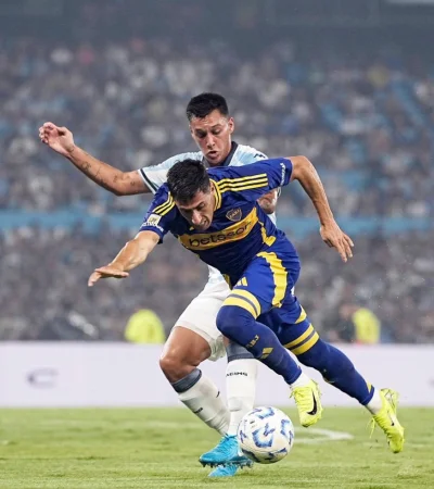 Racing impuso su juego y venció a Boca en Avellaneda