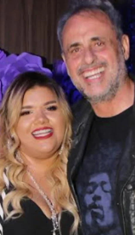 Morena y Jorge Rial.