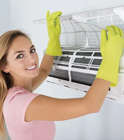 Hay cierto mantenimiento del aire acondicionado que es fácil de hacer.