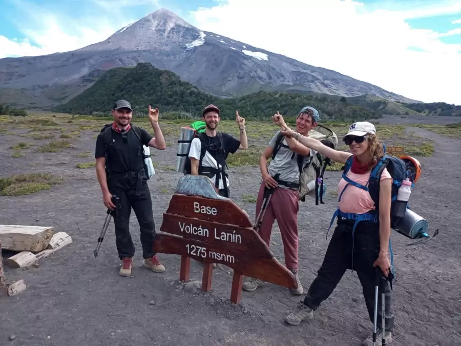 Trekking al Volcán Lanin