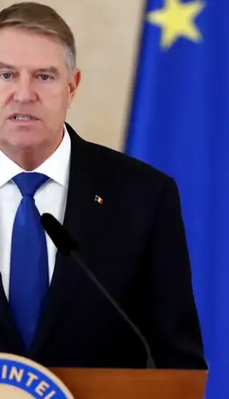 Karl Iohannis, el presidente rumano que renunció a su cargo.