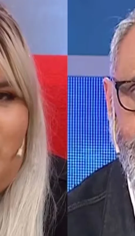 Morena Rial versus Jorge Rial.