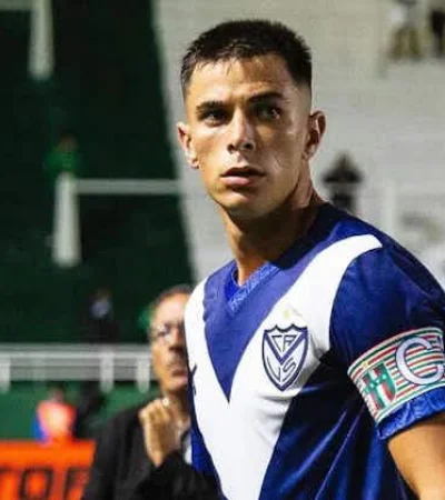 Valentín Gómez cuando brillaba en Vélez