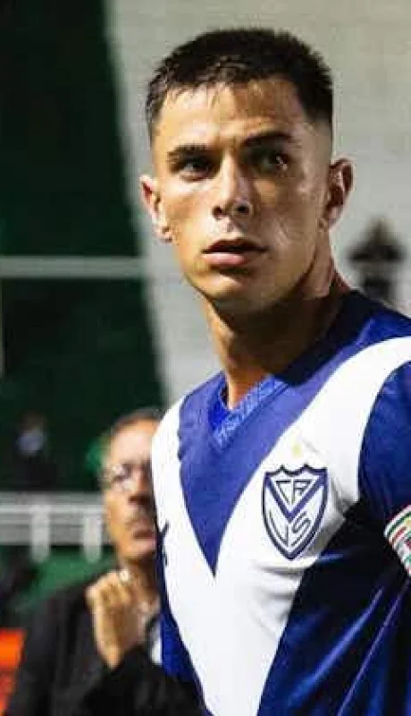 Valentín Gómez cuando brillaba en Vélez