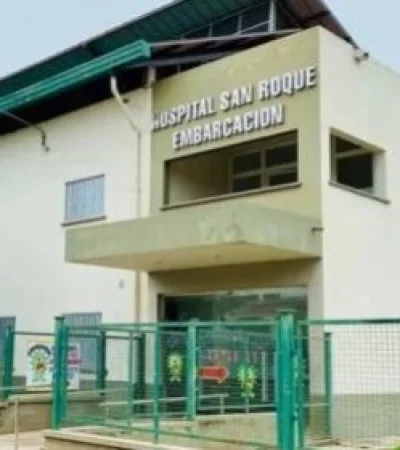 Hospital de Embarcación en la provincia de Salta.