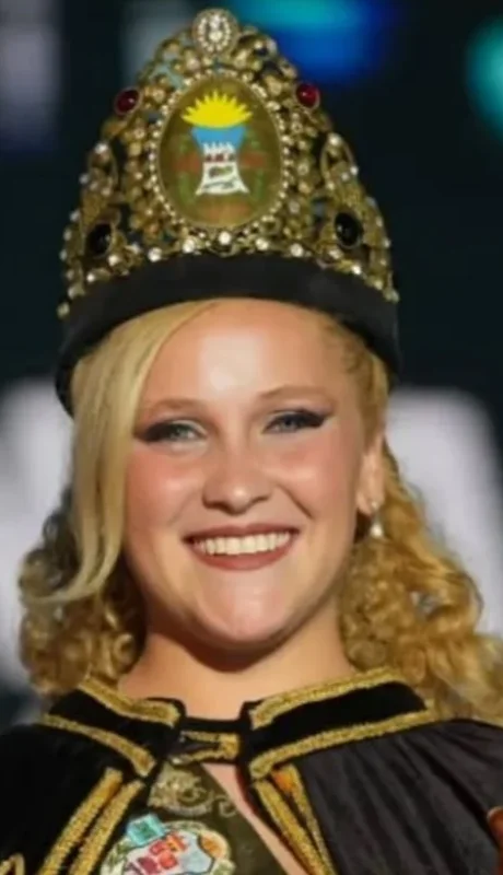 María Camila Sáez, reina de la Vendimia de Junín 2025.