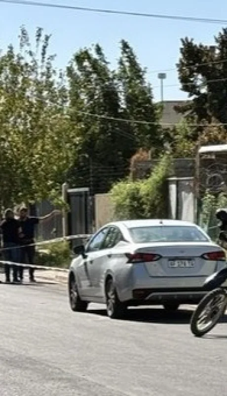 Zona del cuerpo encontrado sin vida en Las Heras/ Fuente: Matías Pascualetti.