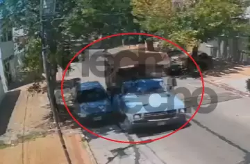 Video: así fue como murió el fletero que se descompensó y chocó