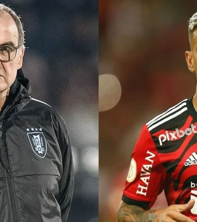 La frase de Bielsa que hizo reír a de Arrascaeta.