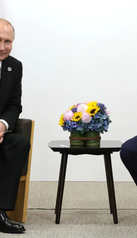 Vladimir Putin y Donald Trump.