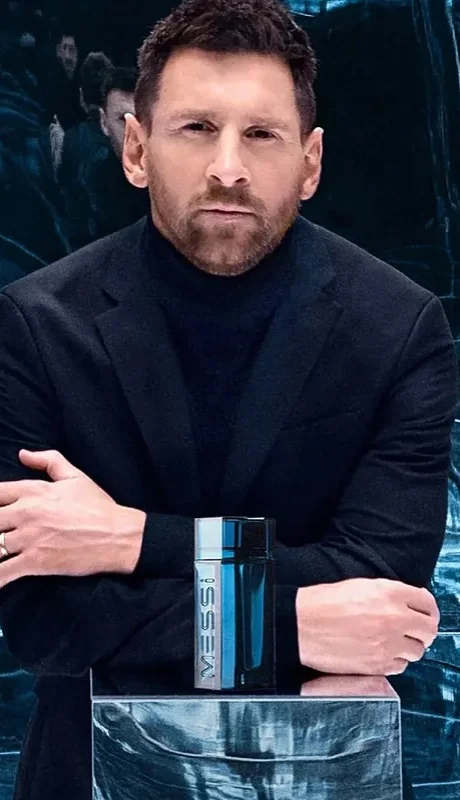 Leo Messi lanzó su fragancia.