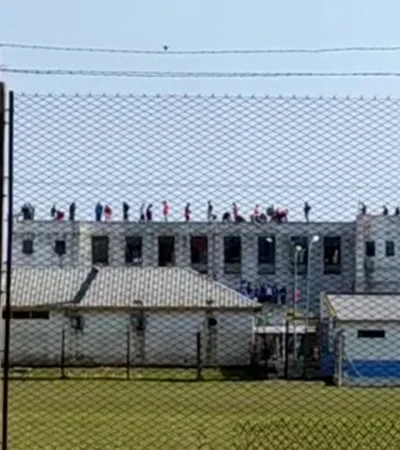 El penal ubicado en Melchor Romero, escenario del hecho que ahora investiga la Justicia platense. (Foto: web)