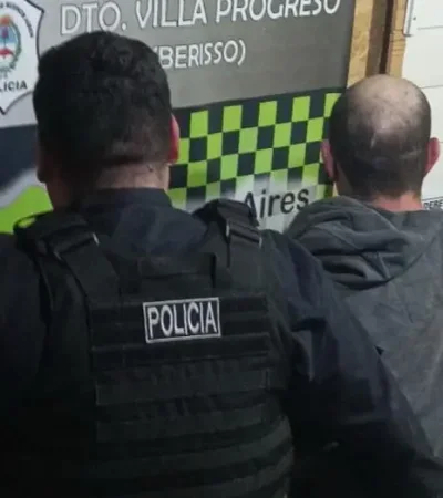 El sujeto fue detenido y alojado en un hospital hasta que se resuelva su situación. (Foto: PFA)