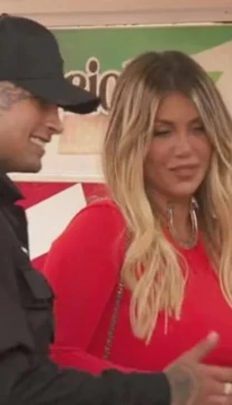 L-Gante y Wanda en Puerto Madero