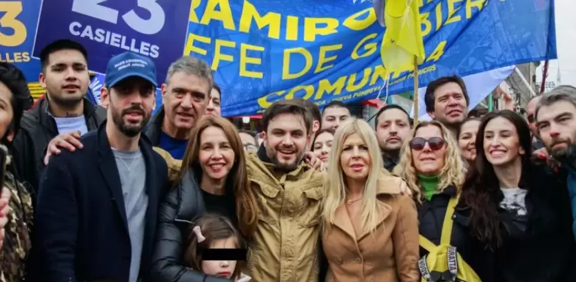 Otros tiempos, cuando Caiselles y Marra formaban parte de La Libertad Avanza, LLA, en la Ciudad de Buenos Aires.