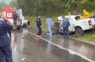 Detalles del tremendo choque en Brasil que provocó la muerte de dos argentinos