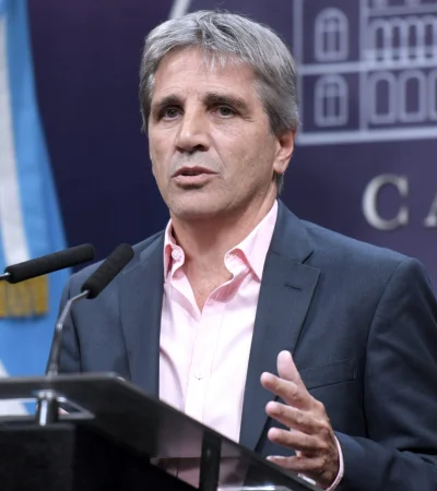 Luis Caputo, ministro de Economía de la Nación.