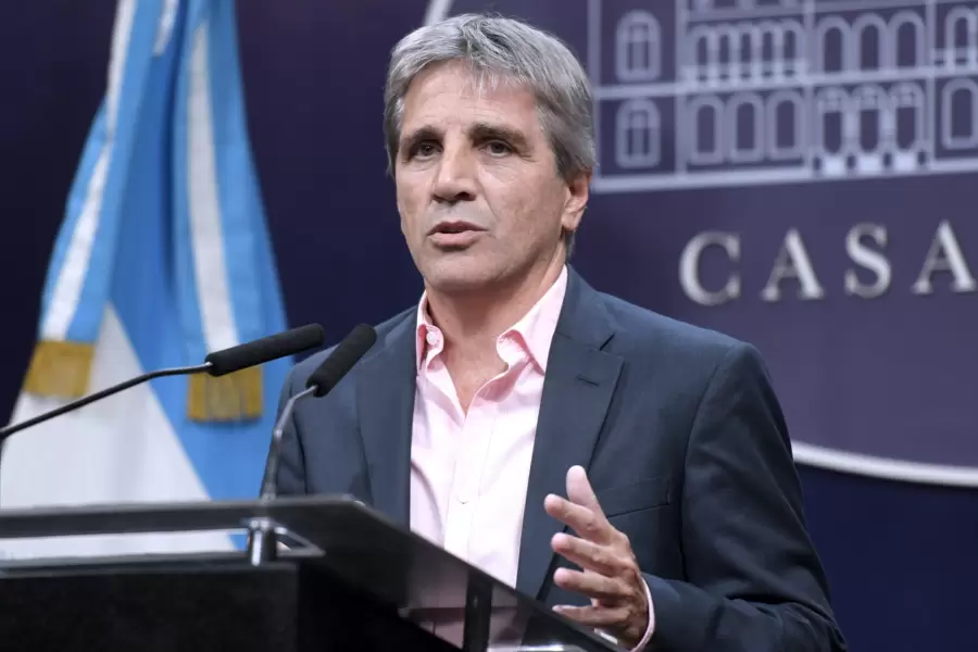 Luis Caputo, ministro de Economía de la Nación.