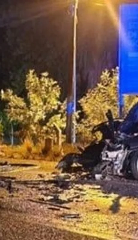 Dos personas fallecieron en un violento accidente de tránsito en San Martín/