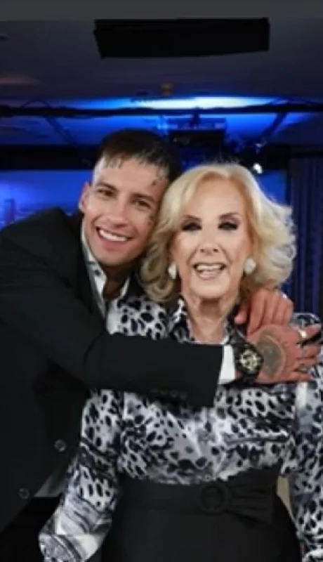 L-Gante en Mirtha Legrand.