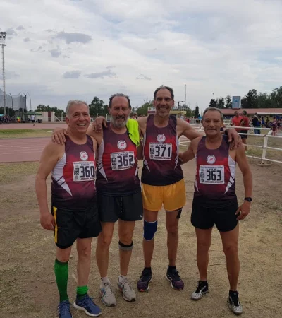 Angel Gagliano seguía disfrutando de la pista