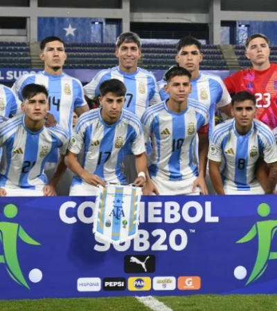 La Selección argentina Sub 20