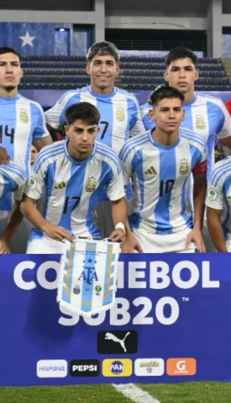 La Selección argentina Sub 20