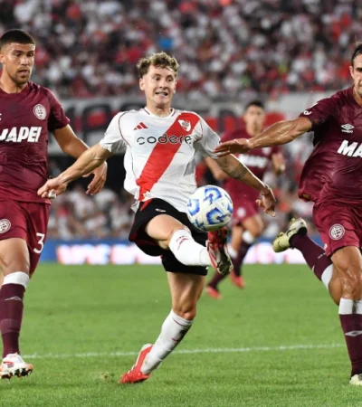 River venció a Lanús por 1 a 0.