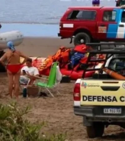Santiago Haedo fue hallado sin vida, a 50 metros de donde había ingresado al mar.
