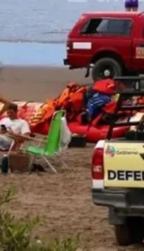 Santiago Haedo fue hallado sin vida, a 50 metros de donde había ingresado al mar.