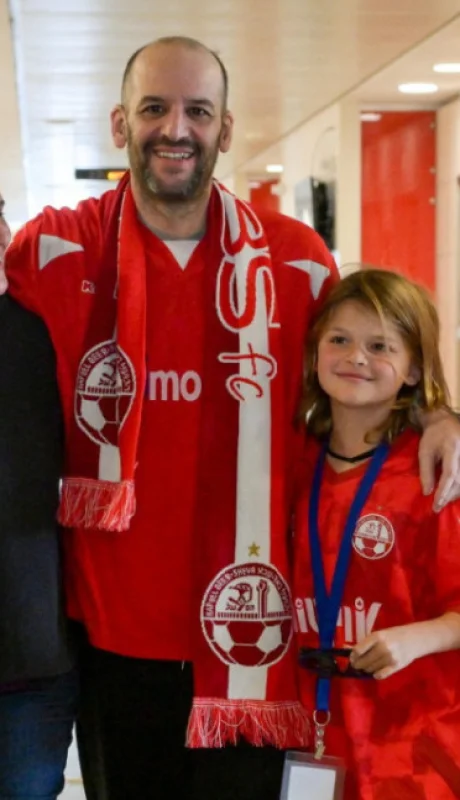 El argentino liberado en Gaza./