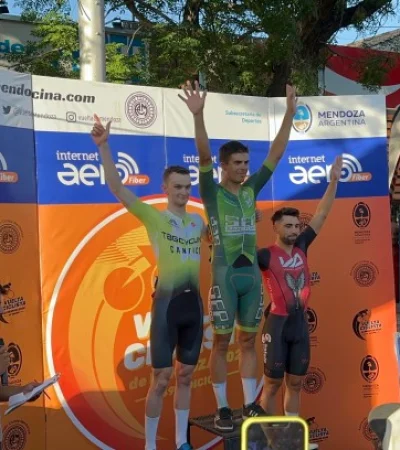 El podio en el Sur provincial
