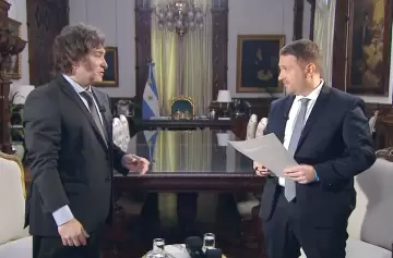 Javier Milei: "Quise ayudar y me comí un cachetazo"