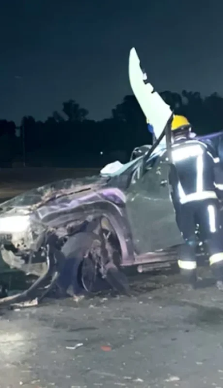 El test de alcoholemia del conductor arrojó resultado positivo con 1,43 gramos de alcohol por litro de sangre.