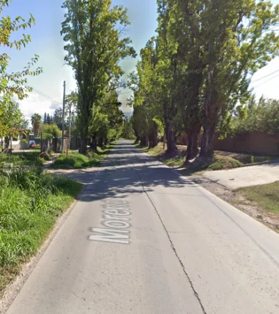 Las inmediaciones de la casa donde ocurrió la tragedia.