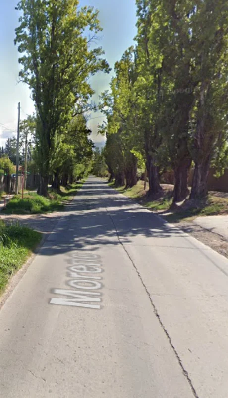 Las inmediaciones de la casa donde ocurrió la tragedia.