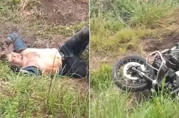 El "Chino" Maidana sufrió un grave accidente de tránsito, mientras conducía su moto