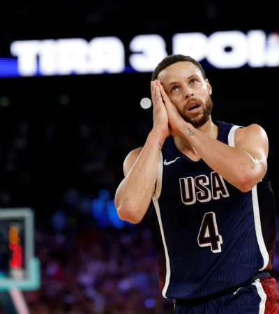 Curry, una de las estrellas de la docuserie.